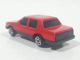 Vintage Summer Marz Karz No. 8802 Volvo 760 Sedan Safety #1 Red Die Cast Toy Car Vehicle Made in China