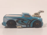 2006 Hot Wheels Big Blocks Ford Lightning Truck Teal Light Blue Die Cast Toy Car Vehicle