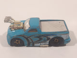 2006 Hot Wheels Big Blocks Ford Lightning Truck Teal Light Blue Die Cast Toy Car Vehicle