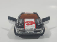 Vintage Majorette Chevrolet Corvette ZR-1 No. 215 & 268 Black and White #3 Die Cast Toy Car Vehicle Opening Doors 1/57 Scale