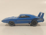 2017 Hot Wheels Muscle Mania '69 Dodge Charger Daytona Blue Die Cast Toy Muscle Car Vehicle
