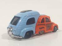 2021 Hot Wheels HW Getaways RV There Yet Orange and Sky Blue Die Cast Toy Car Vehicle