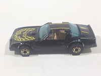 Vintage 1982 Hot Wheels Hot Ones Hot Bird Black Yellow Die Cast Toy Car Vehicle GHO