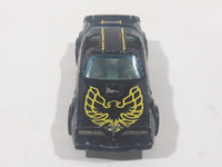 Vintage 1982 Hot Wheels Hot Ones Hot Bird Black Yellow Die Cast Toy Car Vehicle GHO