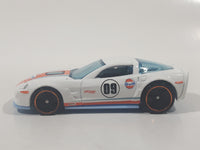 2015 Hot Wheels HW City: HW Performance '09 Corvette ZR1 Gulf #09 White Die Cast Toy Car Vehicle