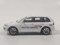 RealToy British Airways VW Touareg Van White 1/61 Scale Die Cast Toy Car Vehicle