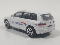 RealToy British Airways VW Touareg Van White 1/61 Scale Die Cast Toy Car Vehicle