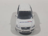 RealToy British Airways VW Touareg Van White 1/61 Scale Die Cast Toy Car Vehicle