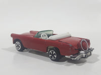 Vintage 1979 Kidco Ford Thunderbird Convertible Red Die Cast Toy Car Vehicle with Opening Trunk Hong Kong