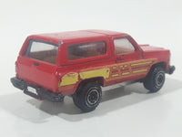 Vintage 1979 Kidco Ford Bronco Red Die Cast Toy Car Vehicle Made in Hong Kong