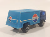 Vintage Yatming Style Ford Pepsi-Cola Soda Pop Beverages Blue Delivery Truck Die Cast Toy Car Vehicle Made in Hong Kong