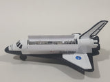 Vintage Zee Toys A207 Nasa Space Shuttle White Die Cast Toy Spacecraft Vehicle with Opening Top