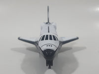 Vintage Zee Toys A207 Nasa Space Shuttle White Die Cast Toy Spacecraft Vehicle with Opening Top