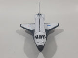 Vintage Zee Toys A207 Nasa Space Shuttle White Die Cast Toy Spacecraft Vehicle with Opening Top