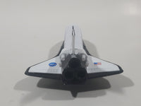 Vintage Zee Toys A207 Nasa Space Shuttle White Die Cast Toy Spacecraft Vehicle with Opening Top