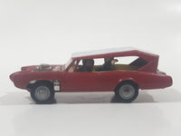 Vintage 1960s Husky The Monkees MonkeeMobile Red and White Die Cast Toy Car Vehicle