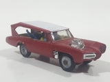 Vintage 1960s Husky The Monkees MonkeeMobile Red and White Die Cast Toy Car Vehicle