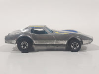 Vintage 1976 Hot Wheels Super Chromes Corvette Stingray Chrome Die Cast Toy Car Vehicle Hong Kong