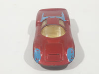 Vintage 1970 Lesney Matchbox Series Superfast No. 68 Porsche 910 Red Die Cast Toy Car Vehicle Made in England