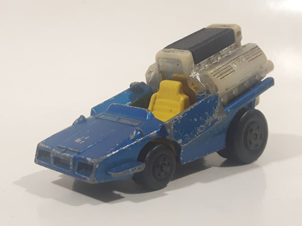 Vintage 1972 Lesney Matchbox Superfast Tyre Fryer Blue Die Cast Toy Car Vehicle