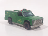 Vintage 1975 Hot Wheels Flying Colors Ranger Rig Green Die Cast Toy Car Vehicle Red Lines RL