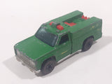 Vintage 1975 Hot Wheels Flying Colors Ranger Rig Green Die Cast Toy Car Vehicle Red Lines RL
