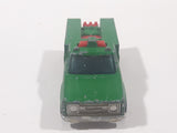 Vintage 1975 Hot Wheels Flying Colors Ranger Rig Green Die Cast Toy Car Vehicle Red Lines RL