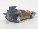 Vintage 1984 Hot Wheels Ultra Hots Flamer Runner Spectraflame Gold Die Cast Toy Car Vehicle