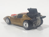 Vintage 1984 Hot Wheels Ultra Hots Flamer Runner Spectraflame Gold Die Cast Toy Car Vehicle