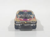 Vintage 1977 Hot Wheels Rodger Dodger Gold Chrome Die Cast Toy Muscle Car Vehicle Hong Kong