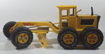 Vintage 1970s Tonka 16210 MR-970 Road Grader Yellow 17 1/2" Long Pressed Steel Die Cast Toy Car Vehicle