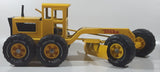Vintage 1970s Tonka 16210 MR-970 Road Grader Yellow 17 1/2" Long Pressed Steel Die Cast Toy Car Vehicle