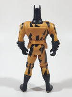 1994 Kenner DC Comics Batman Yellow and Black Suit 4 3/4" Tall Toy Action Figure Bruce Wayne