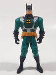 1994 Kenner DC Comics Batman Teal Green Suit 4 3/4" Tall Toy Action Figure Bruce Wayne