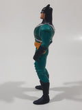 1994 Kenner DC Comics Batman Teal Green Suit 4 3/4" Tall Toy Action Figure Bruce Wayne