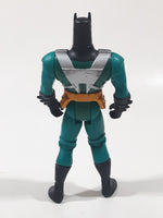 1994 Kenner DC Comics Batman Teal Green Suit 4 3/4" Tall Toy Action Figure Bruce Wayne