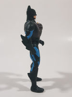1995 Kenner DC Comics Batman Blue and Black Suit 5" Tall Toy Action Figure Bruce Wayne