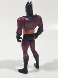 1993 Kenner DC Comics Batman Mask of Phantasm Pink Purple Magenta Suit 4 3/4" Tall Toy Action Figure Bruce Wayne