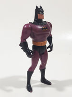 1993 Kenner DC Comics Batman Mask of Phantasm Pink Purple Magenta Suit 4 3/4" Tall Toy Action Figure Bruce Wayne