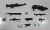 Mixed Lot of 13 Star Wars Guns, Rifles, and Accessories
