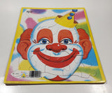 Vintage Jessup Paper Box Tee Pee Toys No. 1212 Clown Frame Tray Puzzle