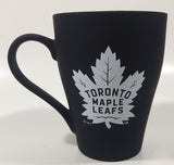 Brands Unlimited Toronto Maple Leafs NHL Ice Hockey Team Black 4 1/4" Tall Ceramic Coffee Mug Cup