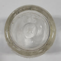 Jim Beam Keg Barrel Shaped Embossed Glass Toothpick Holder