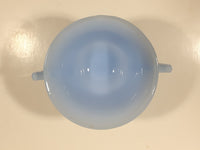 Vintage Pyrex Delphite Light Blue Glass Pedestal Sugar Bowl