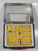 2006 Sababa Toys 20th Century Fox The Simpsons Dominoes Tin Metal Lunch Box Container Missing Two Dominos