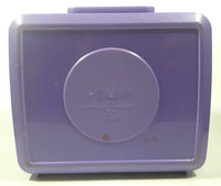 1990 Aladdin Hasbro My Little Pony Purple Plastic Lunch Box Container