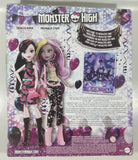 2015 Mattel Monster High Draculaura & Moanica D'Kay 11" Tall Doll Set of 2 New in Package