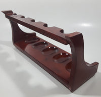 Beautiful Lilka Classic Multiple Five Slot Wood Tobacco Pipe Holder Rest Stand