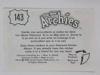 Vintage 1989 Diamond Publishing Archie Comics Stickers (Individual) Made in Italy