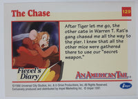 Vintage 1991 Impel 1986 Universal Studios An American Tail The Chase #129 Fievel's Diary Trading Card